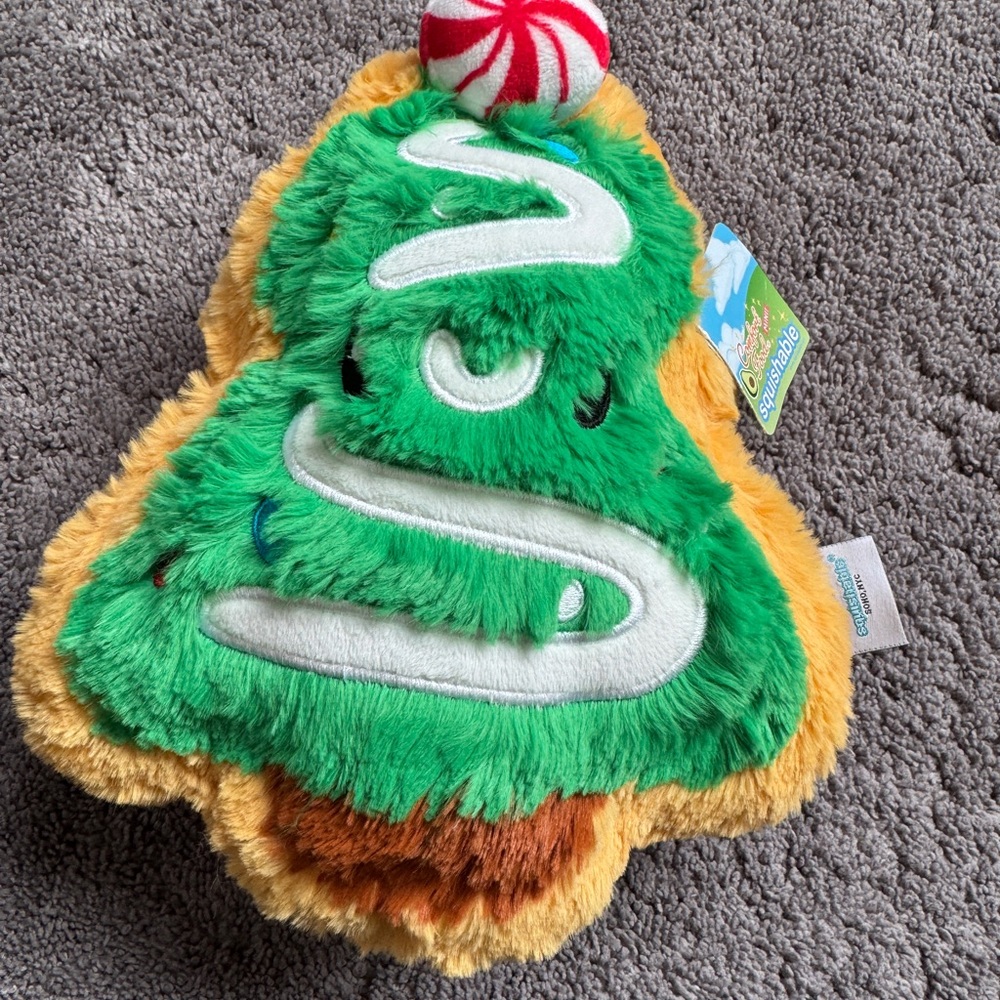 Squishable 8 inches Christmas Tree Cookie Soft Toy